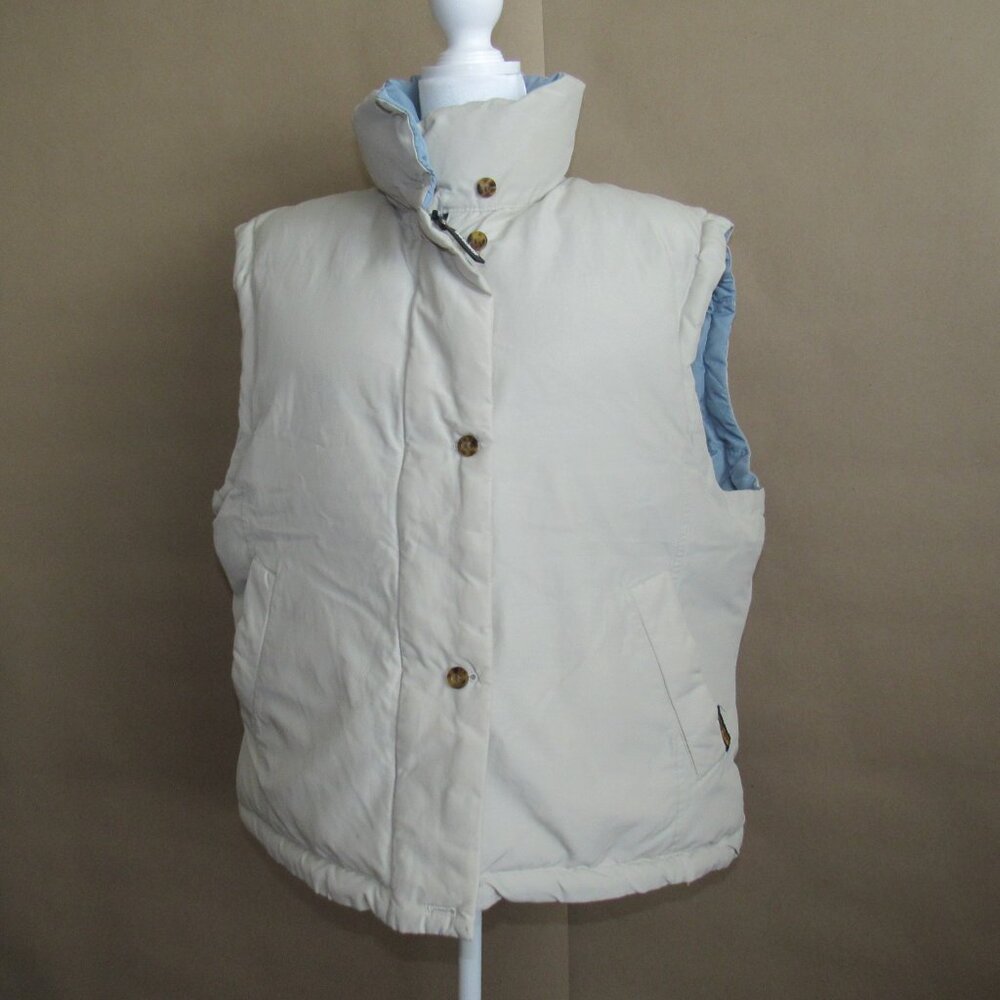 Women's Large Duck Down Reversible Vest